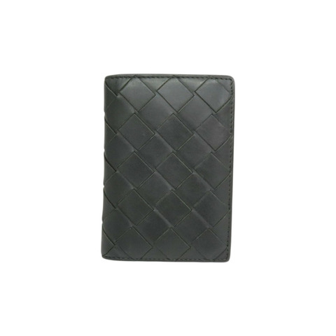 黑色 編織牛皮 卡夾 名片夾 749417VCPQ6【BOTTEGA VENETA BV 寶緹嘉】 749417VCPQ6