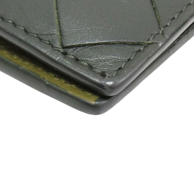 黑色 編織牛皮 卡夾 名片夾 749417VCPQ6【BOTTEGA VENETA BV 寶緹嘉】 749417VCPQ6-10