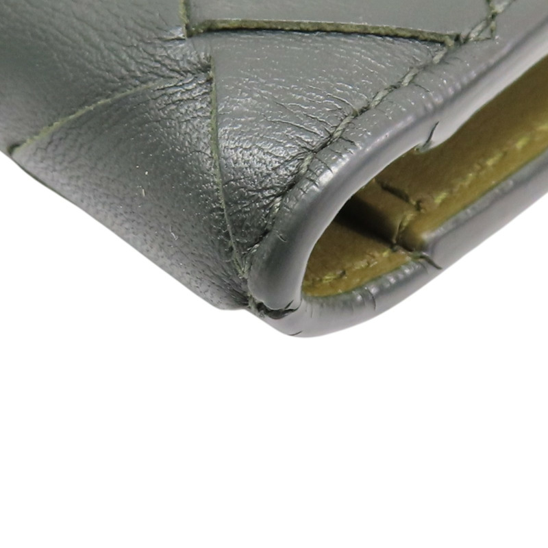 黑色 編織牛皮 卡夾 名片夾 749417VCPQ6【BOTTEGA VENETA BV 寶緹嘉】 749417VCPQ6-12