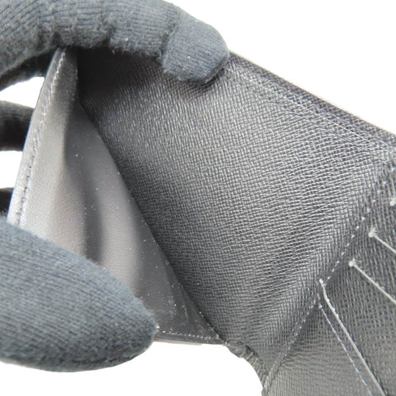 黑色牛皮 EPI水波紋 Multiple 兩折 短夾 M60332【LOUIS VUITTON LV 路易威登】 M60332-7