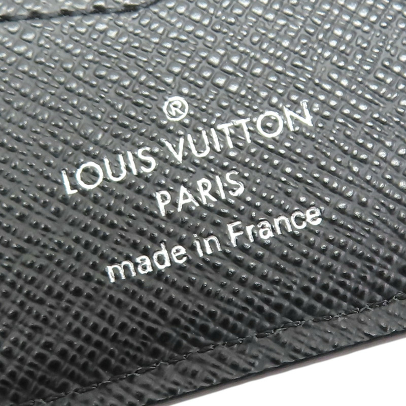 黑色牛皮 EPI水波紋 Multiple 兩折 短夾 M60332【LOUIS VUITTON LV 路易威登】 M60332-9