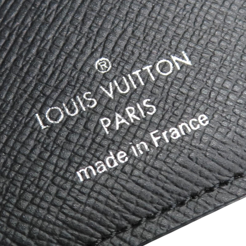 黑色 原花帆布 Multiple 兩折 短夾 M61695【LOUIS VUITTON LV 路易威登】 M61695-9