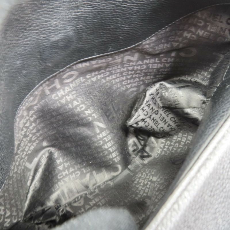 黑色牛皮 Chocolate bar 手提包【CHANEL 香奈兒】-5