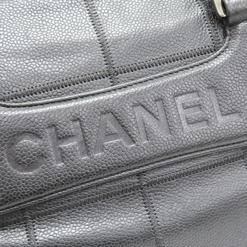 黑色牛皮 Chocolate bar 手提包【CHANEL 香奈兒】-8