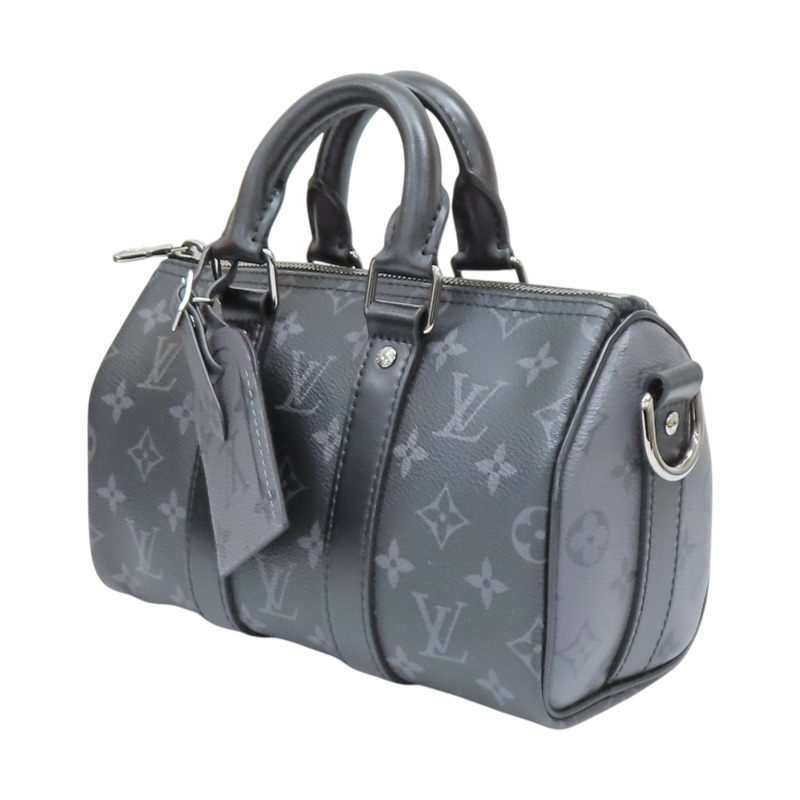 黑色 原花帆布 Keepall Bandouliere 25 兩用包 M46271【LOUIS VUITTON LV 路易威登】 M46271-2