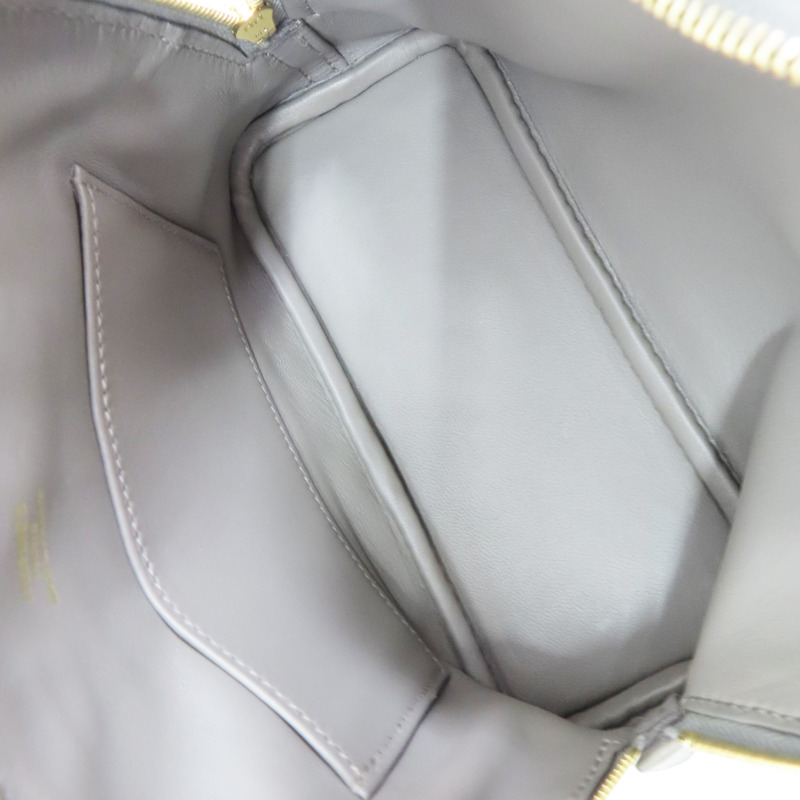 積雨雲灰色 山羊皮 Bolide mini 肩背包 W刻 金釦【HERMES 愛馬仕】 H073444CC-4