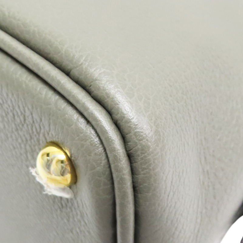 積雨雲灰色 山羊皮 Bolide mini 肩背包 W刻 金釦【HERMES 愛馬仕】 H073444CC-11