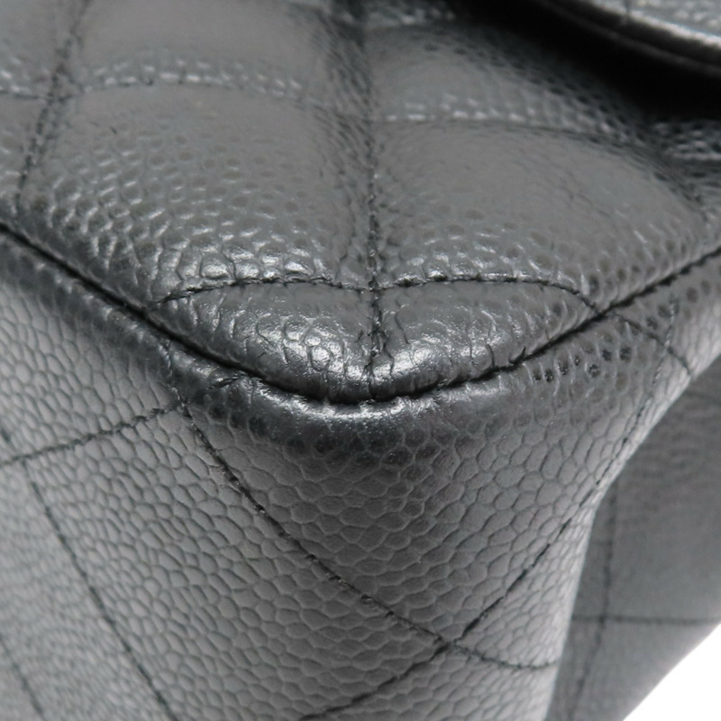 黑色 荔枝紋 牛皮 COCO Jumbo 30 肩背包 無卡【CHANEL 香奈兒】 A58600-12