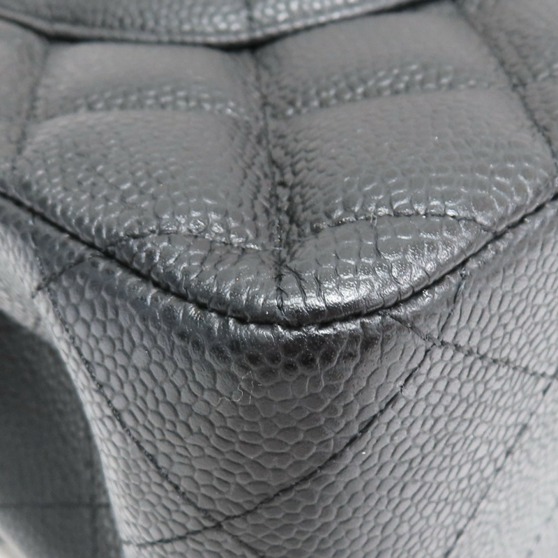 黑色 荔枝紋 牛皮 COCO Jumbo 30 肩背包 無卡【CHANEL 香奈兒】 A58600-13