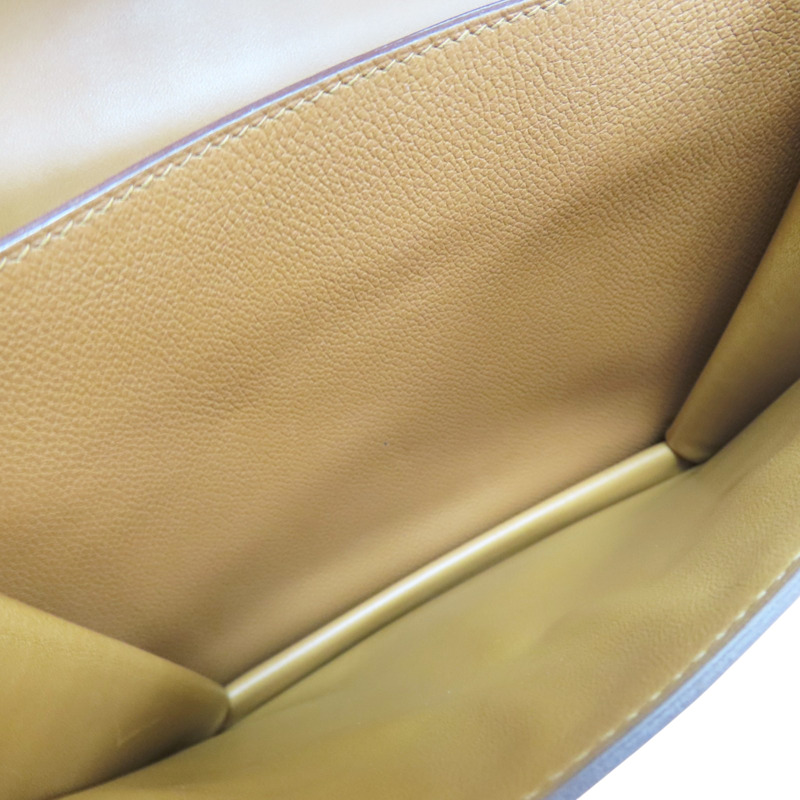 金棕色 Evercolor牛皮 D刻 金釦【HERMES 愛馬仕】-4