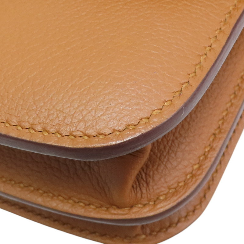 金棕色 Evercolor牛皮 D刻 金釦【HERMES 愛馬仕】-10