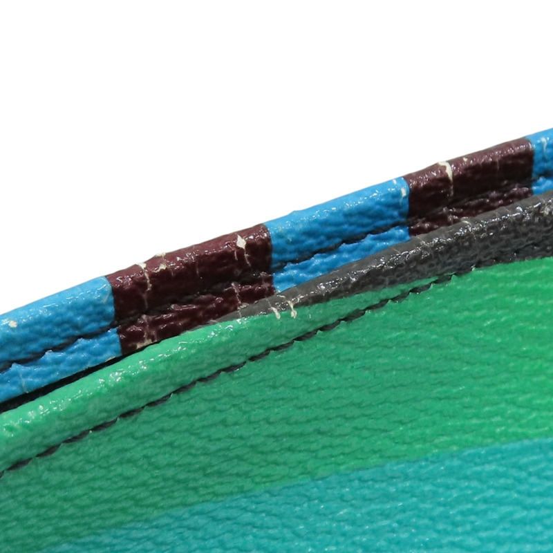 藍/綠色 帆布 Poche Toilette 26 手拿包 M51231【LOUIS VUITTON LV 路易威登】 M51231-17