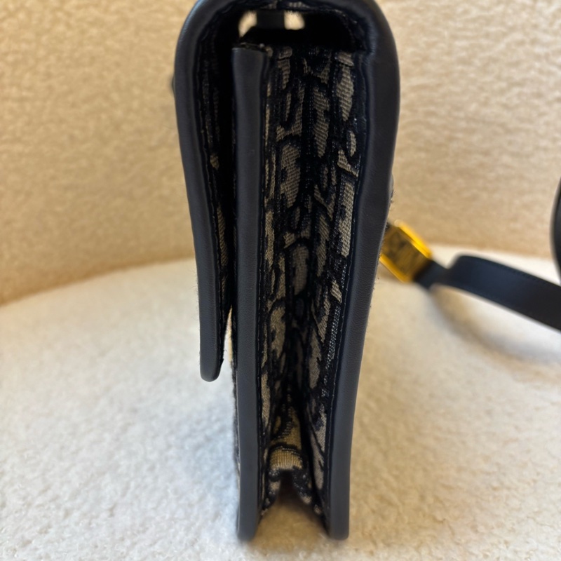 DIOR 迪奧 30 Montaigne Oblique 老花刺繡滿印-1