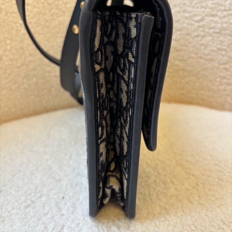 DIOR 迪奧 30 Montaigne Oblique 老花刺繡滿印-2