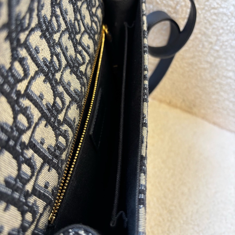 DIOR 迪奧 30 Montaigne Oblique 老花刺繡滿印-7