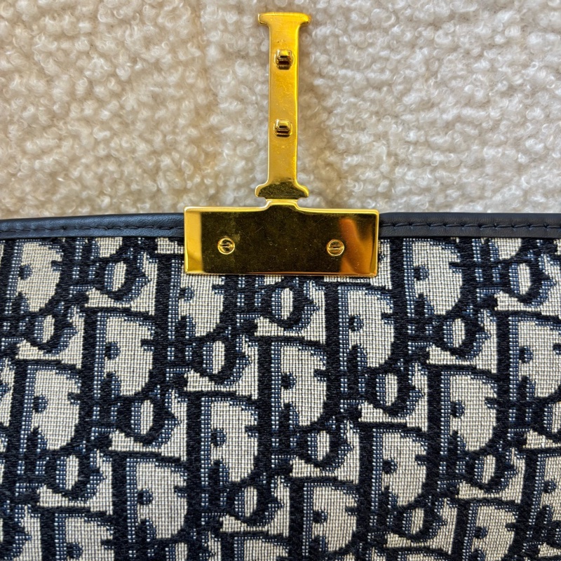 DIOR 迪奧 30 Montaigne Oblique 老花刺繡滿印-13