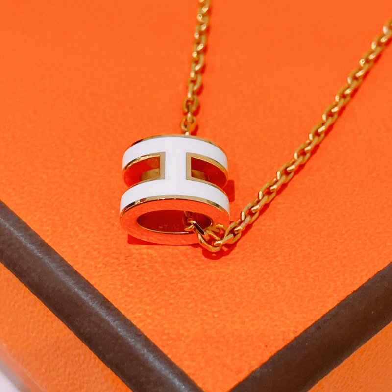 TK1960 Hermes 愛馬仕迷你H字項鍊 Mini Pop H Necklace-2