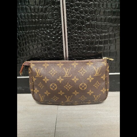 Louis Vuitton Monogram Clutch Bag LV 手拿包 麻將包