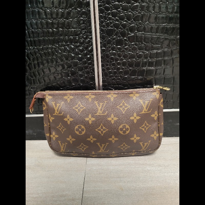 Louis Vuitton Monogram Clutch Bag LV 手拿包 麻將包-6
