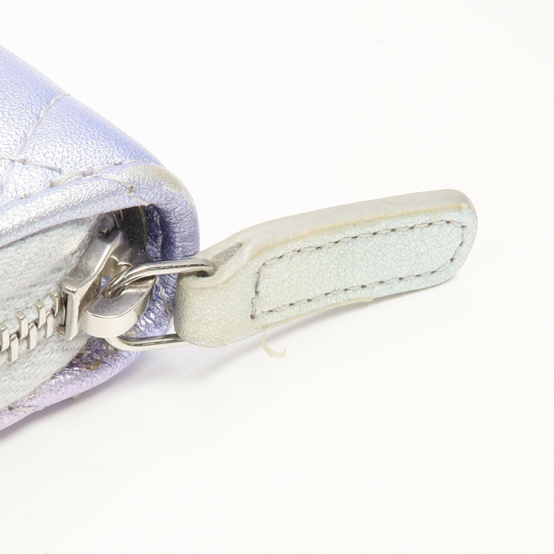 CHANEL 羊皮皮革Card Case/Coin Case銀扣拉鏈卡片套/零錢包-12