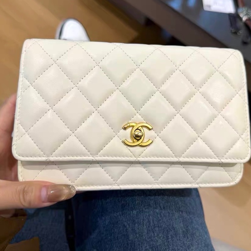 【95新 ✨ 全網最低價！】Chanel Woc白金 金球 保值特別款-17