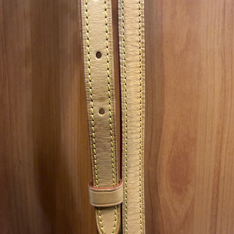 LV 本染皮可調節背帶-1