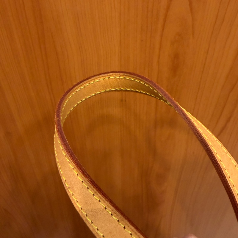 LV 本染皮可調節背帶-3