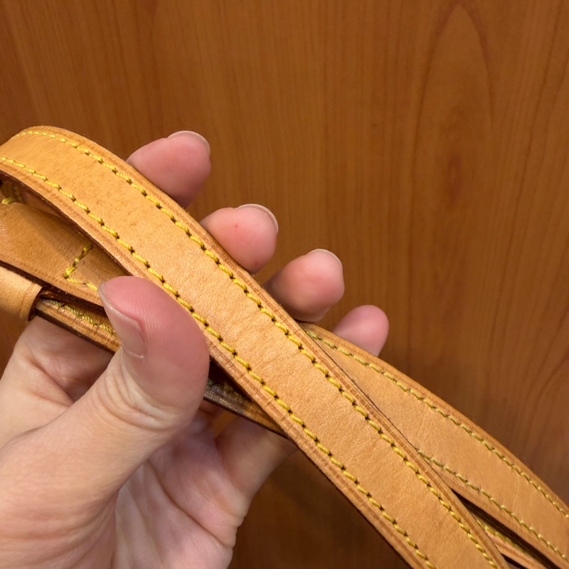 LV 本染皮可調節背帶-6