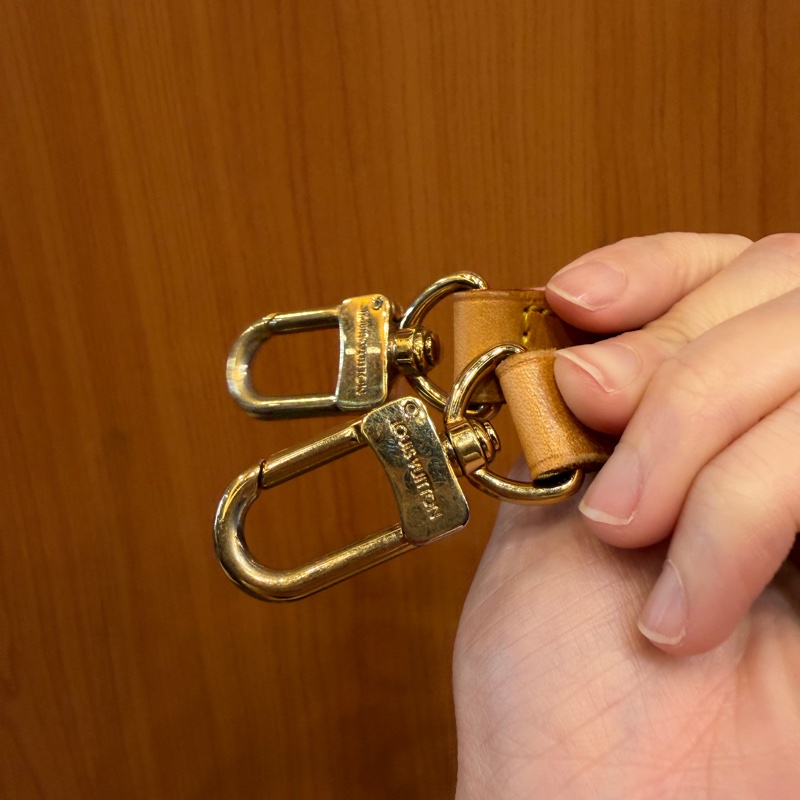 LV 本染皮可調節背帶-10