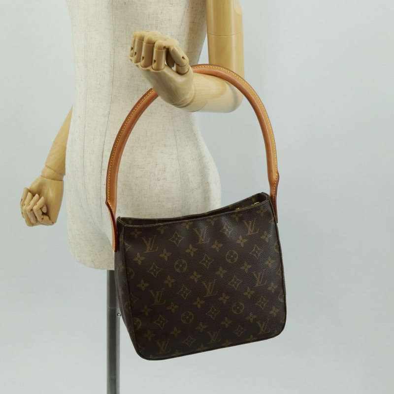 【日本直送】路易威登 Monogram Looping MM 肩背包 M51146 LV Auth 162298V-22