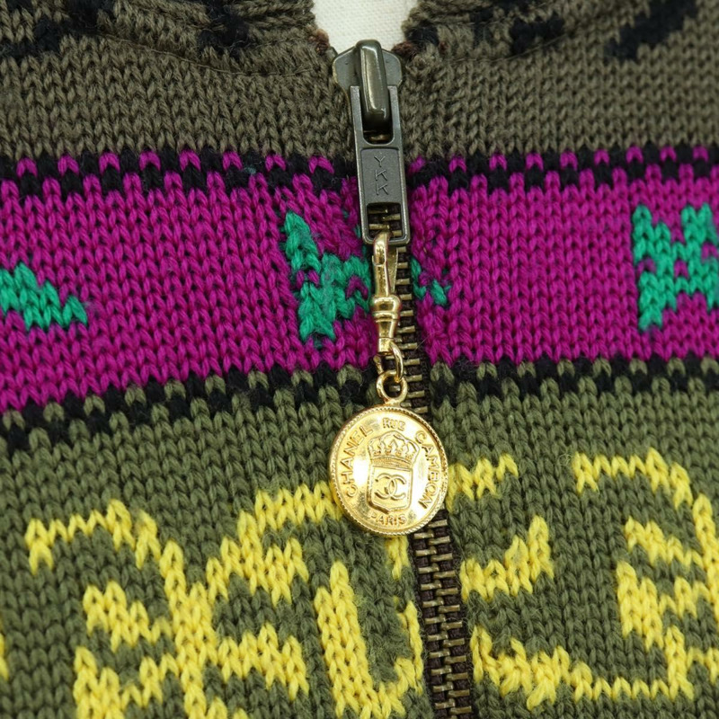 【日本直送】香奈兒針織羊毛多色CC標誌正品 158587SAM-7