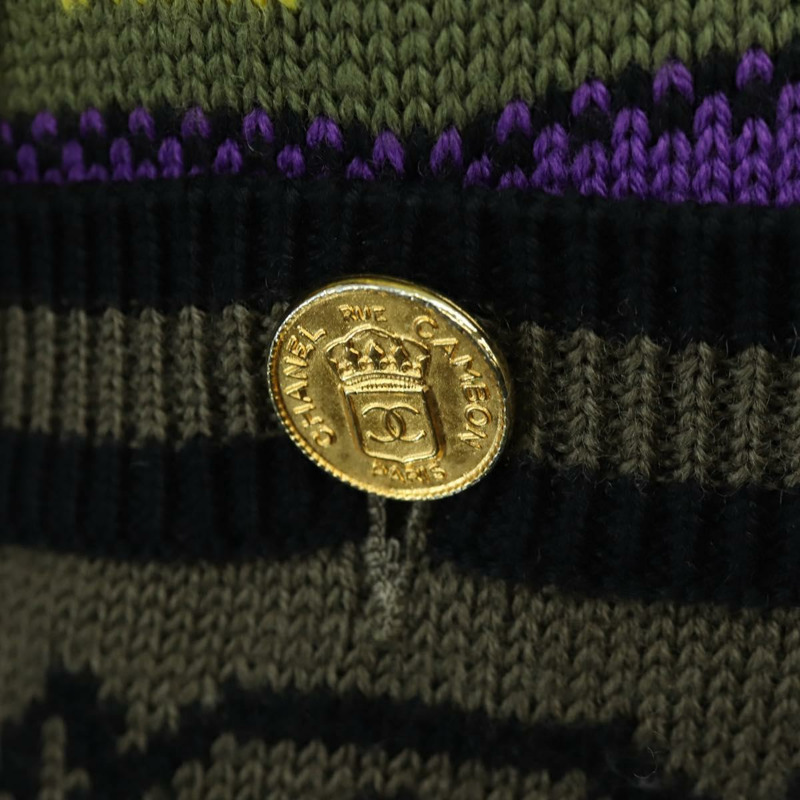 【日本直送】香奈兒針織羊毛多色CC標誌正品 158587SAM-8