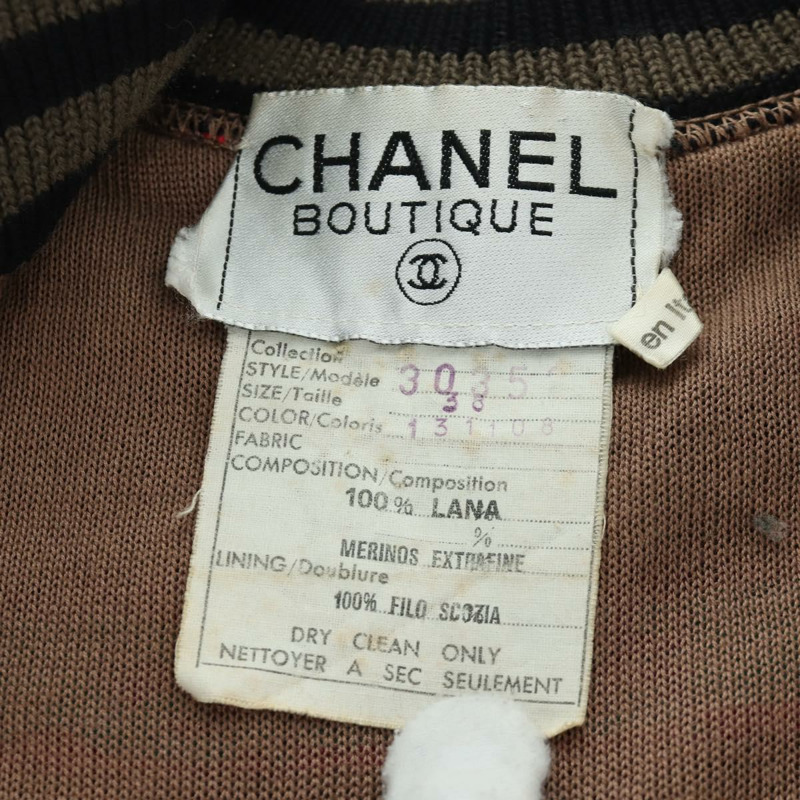 【日本直送】香奈兒針織羊毛多色CC標誌正品 158587SAM-13