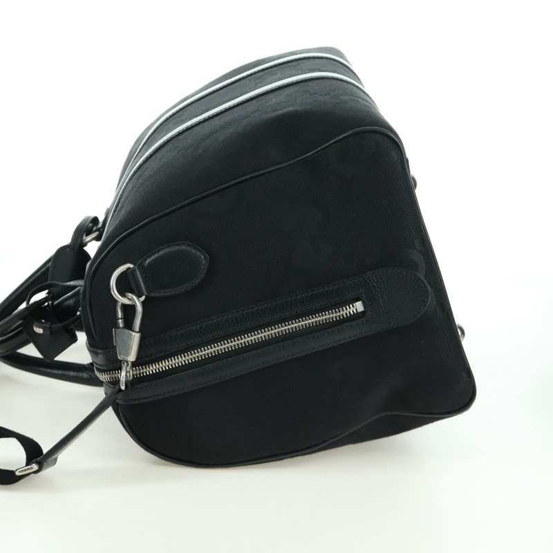 【日本直送】GUCCI GG帆布波士頓包 2way Black Silver 739581 Auth 171443SAM-3