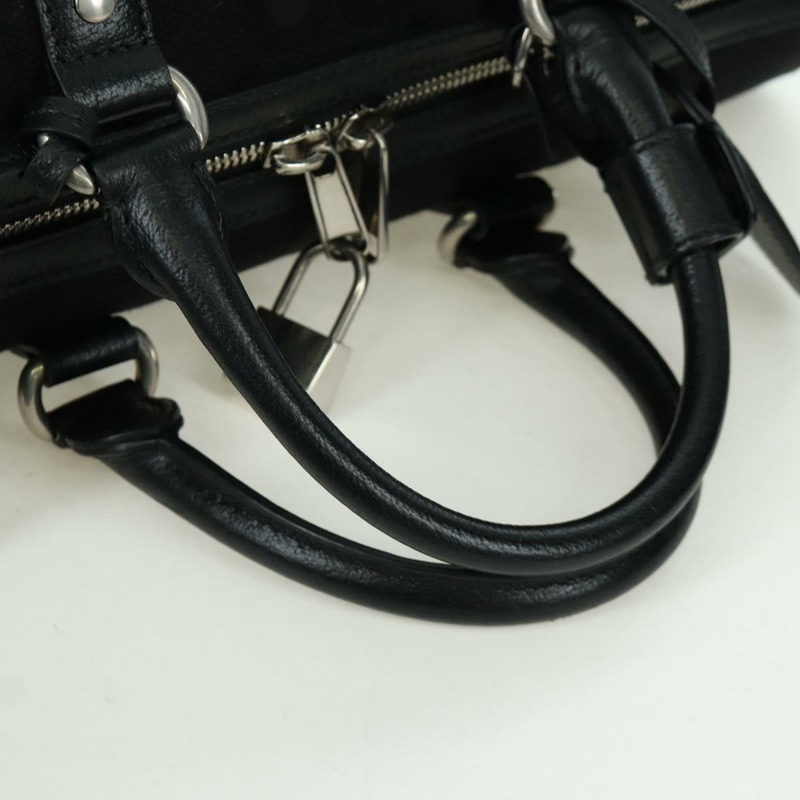 【日本直送】GUCCI GG帆布波士頓包 2way Black Silver 739581 Auth 171443SAM-6