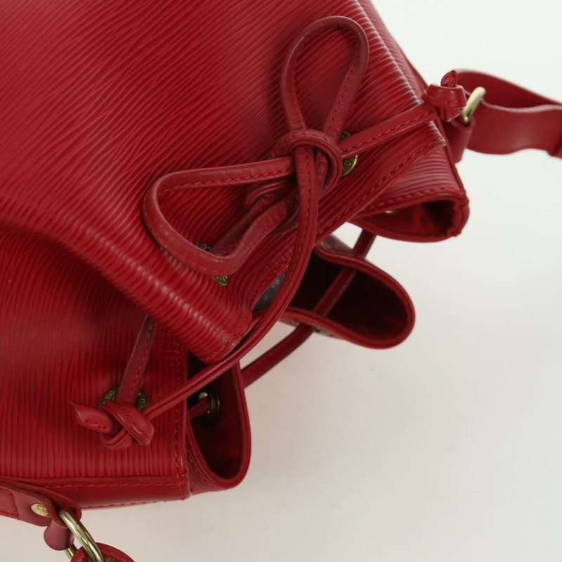 【日本直送】路易威登 Epi Petit Noe 紅色單肩背包 M44107 LV 正品 ARZ006V-5