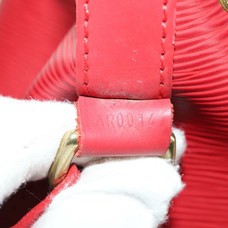 【日本直送】路易威登 Epi Petit Noe 紅色單肩背包 M44107 LV 正品 ARZ006V-10