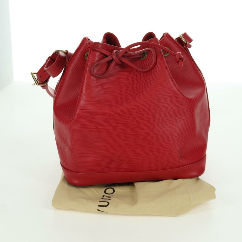 【日本直送】路易威登 Epi Petit Noe 紅色單肩背包 M44107 LV 正品 ARZ006V-11