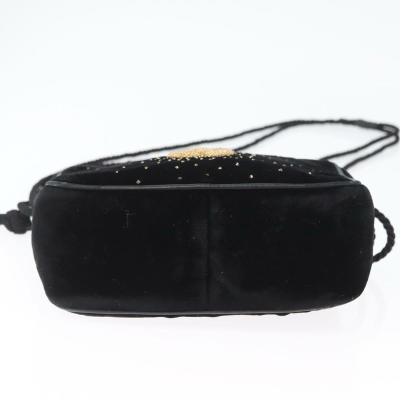 【日本直送】香奈兒黑色金CC雙C單背包 ARZ008SAV-8