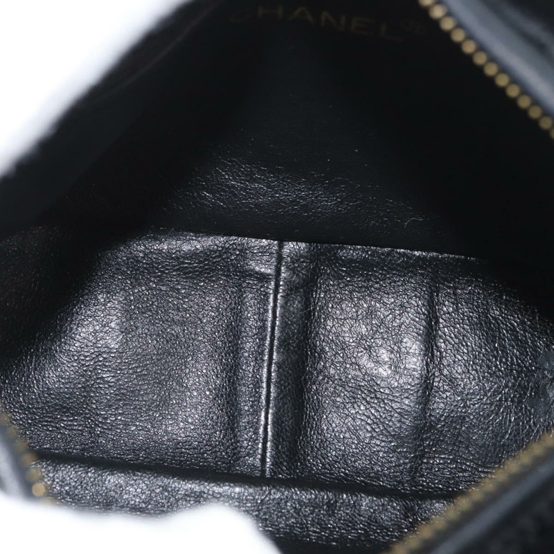 【日本直送】香奈兒黑色金CC雙C單背包 ARZ008SAV-16