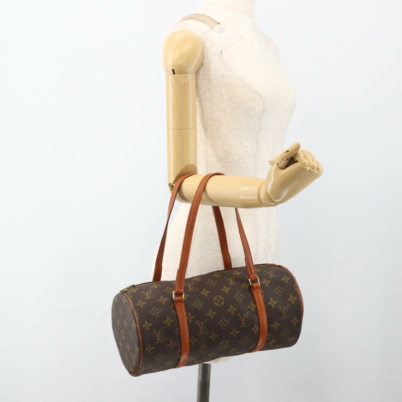 【日本直送】路易威登 Monogram Papillon 30 手提包 M51385 LV Auth 173344A-17