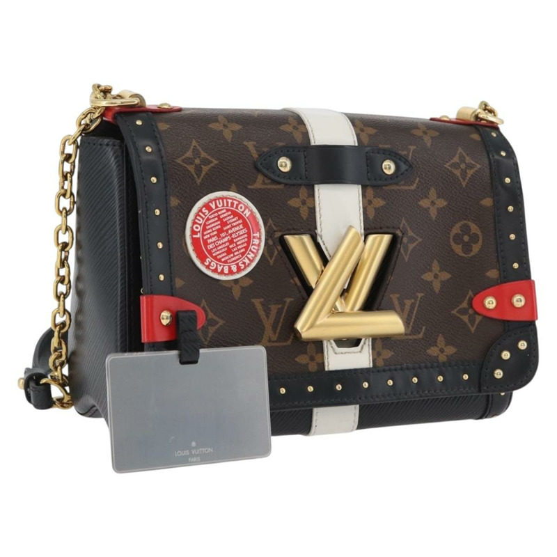 【日本直送】路易威登 Monogram Epi Trunk Twist MM 肩背包 M43629 LV Auth ka2945SAM-0