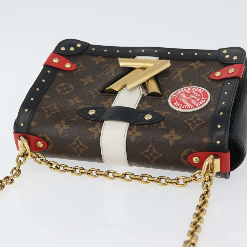 【日本直送】路易威登 Monogram Epi Trunk Twist MM 肩背包 M43629 LV Auth ka2945SAM-5