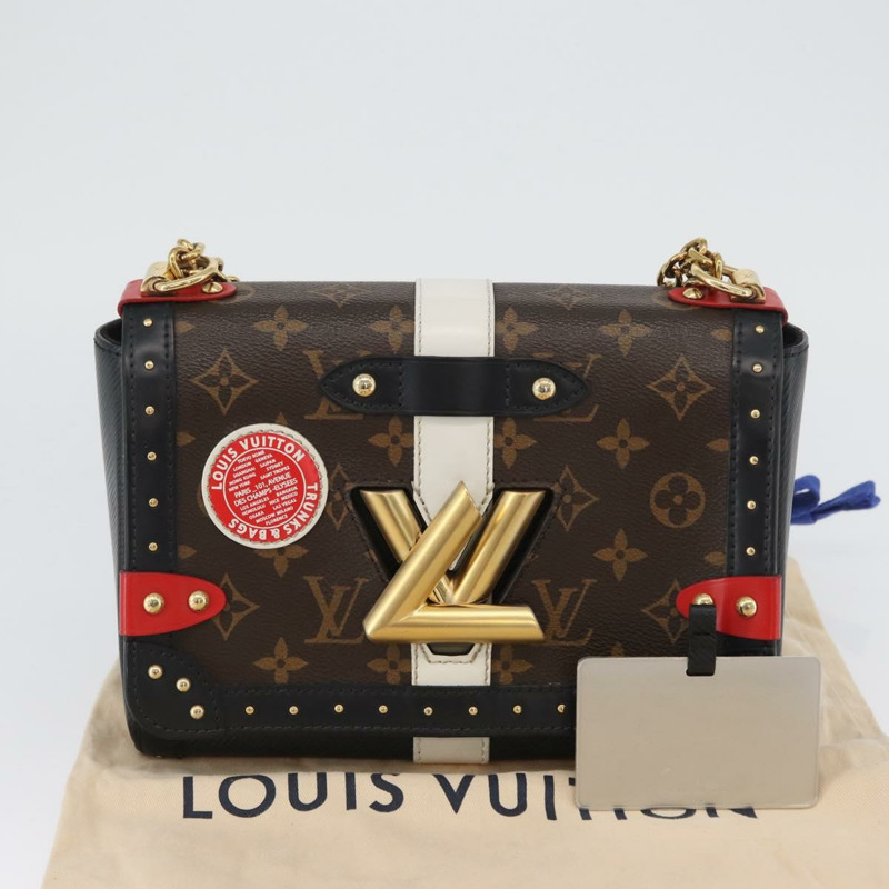 【日本直送】路易威登 Monogram Epi Trunk Twist MM 肩背包 M43629 LV Auth ka2945SAM-11