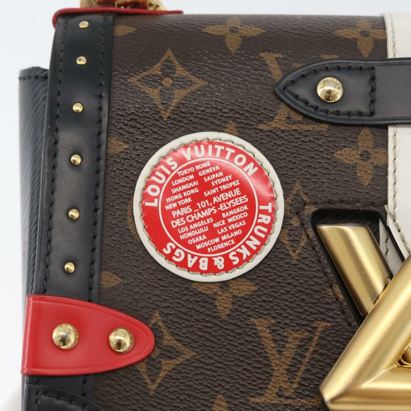 【日本直送】路易威登 Monogram Epi Trunk Twist MM 肩背包 M43629 LV Auth ka2945SAM-18