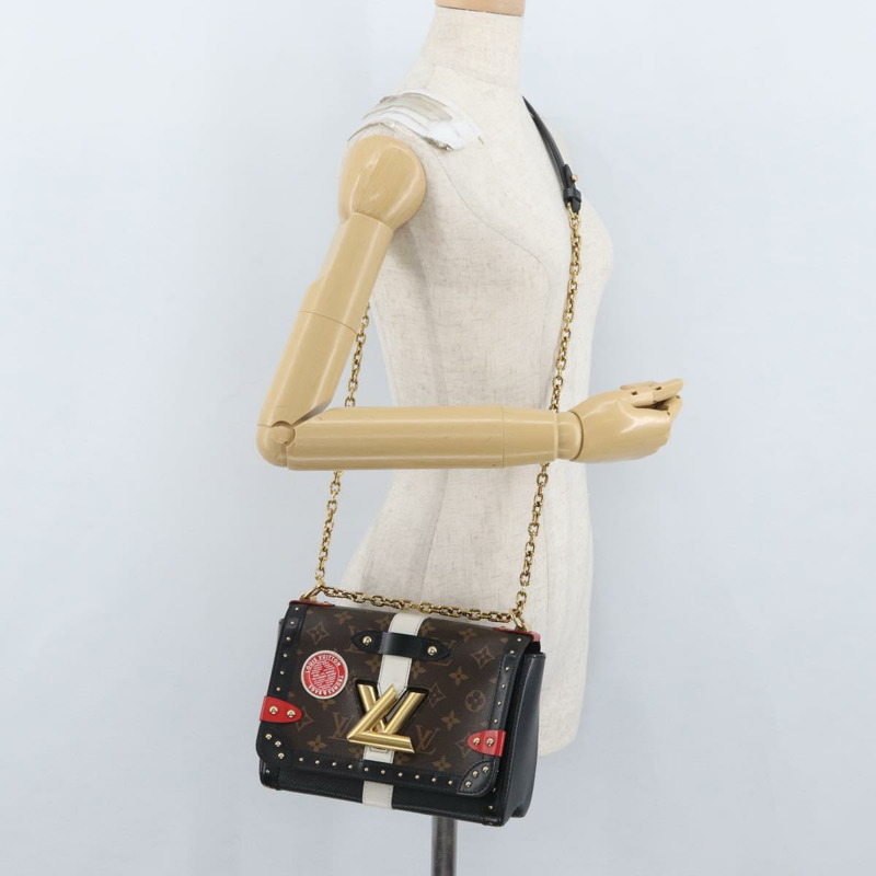 【日本直送】路易威登 Monogram Epi Trunk Twist MM 肩背包 M43629 LV Auth ka2945SAM-27