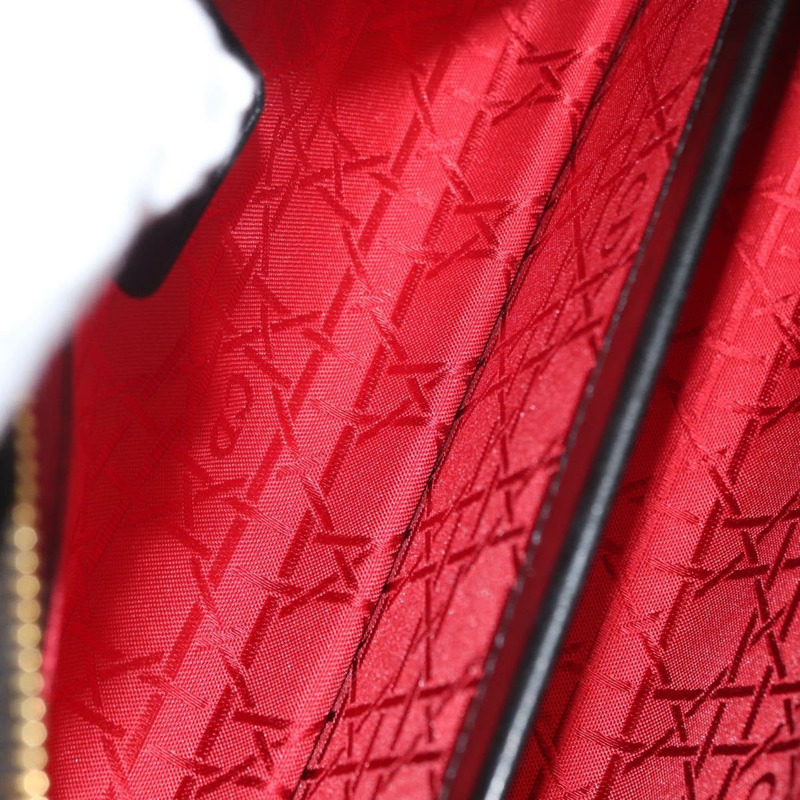 【日本直送】Christian Dior Canage 黑色金色皮革肩背包 正品 BSZ401SAV-17