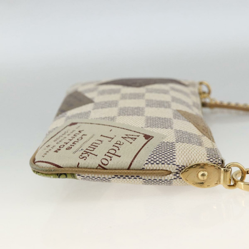 【日本直送】路易威登 Damier Azur Pochette Mira MM 配件包 N63078 正品 BSZ039V-3