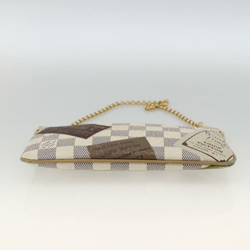 【日本直送】路易威登 Damier Azur Pochette Mira MM 配件包 N63078 正品 BSZ039V-4