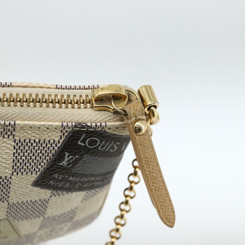 【日本直送】路易威登 Damier Azur Pochette Mira MM 配件包 N63078 正品 BSZ039V-8